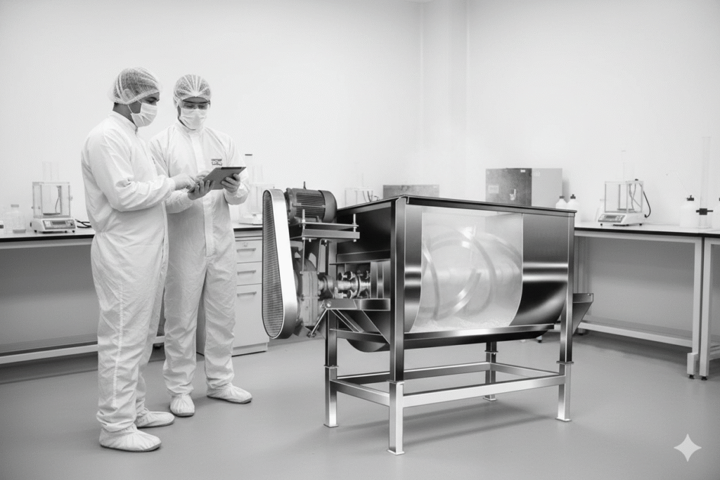 Mezcladora de Cintas Helicoidal