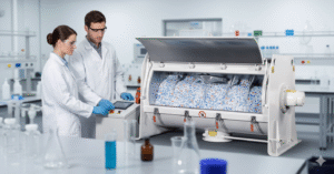 Potencia, ruptura de aglomerados (grumos) y rapidez.