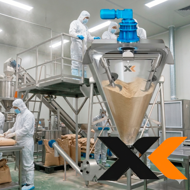 mezcladora de tornillo sin fin usos