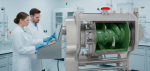 Amasadora industrial, mezclado de alta viscosidad